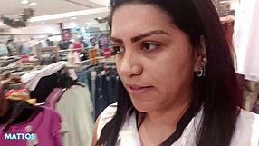 Solo POV Assfucking in Store Dressing Room!