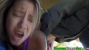 teenager humped hard outdoors