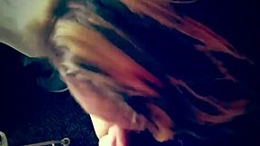 When husband leaves, horny stepmom sucks stepson’s cock until he cums all over her face