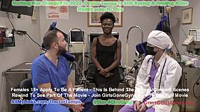 Clov ebony beauty rina arem receives mandatory orgasm from doctor stacy shepard at girlsgonegyno com