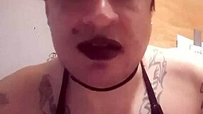 This sexy shemale sissy performs solo