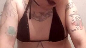 This sexy shemale sissy performs solo