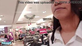 Solo POV Assfucking in Store Dressing Room!