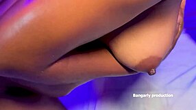 Girlfriend with perfect body performs seductive dance!