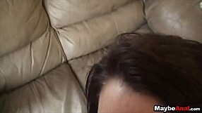 dude convinces teen to try anal outdoor!