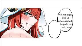 Bold bloom in smoky genshin comic