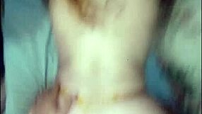 latina milf bent over in yellow thong for doggystyle