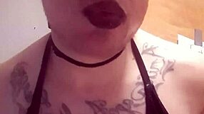 This sexy shemale sissy performs solo