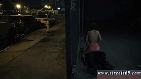 I suck cock outdoors while bound in glasses and domination