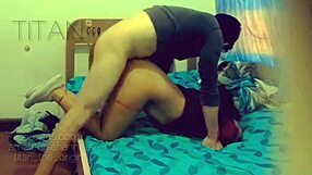 End of year hidden camera with coworker