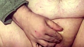 A massive half-inch cum flood erupts in detailed cumshot scene