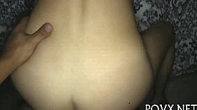 Daisy summers delivers an amazing pov blowjob in missionary position.