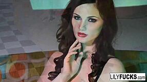 Lily Gets Fucked Hard By Mr. Marcus While Watching On The Wall