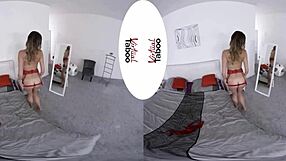 virtual taboo one finger challenge turns into blowjob and pussy fingering