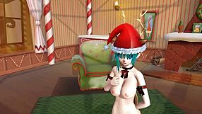 i can’t get enough of mmd xmas miki hentai cuteness