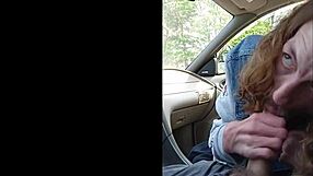 Buddy Met for Quick Blowjob and Swallowed Every Last Drop.