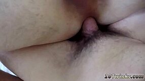 Intense Emotions In Twink's First Bareback Encounter