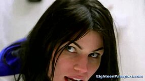 Muscled guy smashed two hot teens