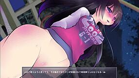 Anime game exposing play girl part 2