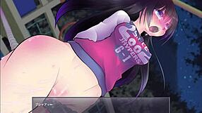 Anime game exposing play girl part 2