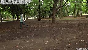 Blindfolded outdoor walking with an old companion