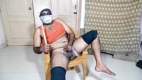 Just Playing With Black Cock And Hand Toy Made From My Girlfriend's Pussy For Handjob Fun