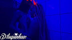 Invited Diabinhas VenusonFire & Pitchusca to Ride Devil's Huge Cock