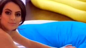 My mexican aunt visits home.