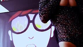 Dancing With Big Tits And Ass Exposed.