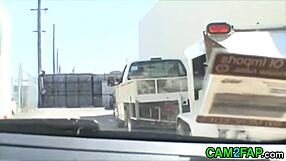 Loving Blonde's Passionate Blowjob Session