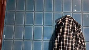 Gay Uses Machine In Bathroom With Melvin