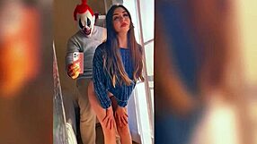 Stepsister horny, I fill her pussy with cum