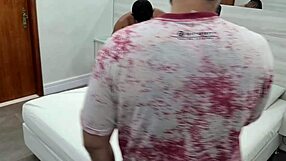 Tanned Latina Bent Over In Doggystyle And Cowgirl Fucking For Interracial Facial Cumshot