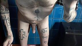 Gay Uses Machine In Bathroom With Melvin