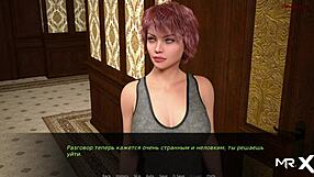 Dusklightmanor features strong hand jerking a monster cock in anime hentai e1 15