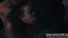 Wild Outdoor French Bondage First Time Sex