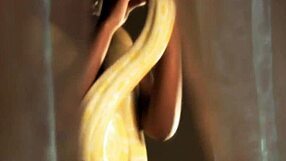 My indian girlfriend dances and exposes her natural booty, making me so excited