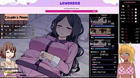 lewd vtuber plays hentai game