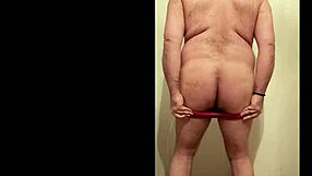 my first time undressing in a striptease with ripped clothes