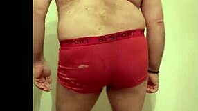 my first time undressing in a striptease with ripped clothes