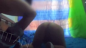 Sexy latina asks permission over the phone to fuck, haha! 😏