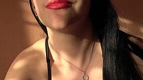 giantess anna plays with a new victim in domination roleplay