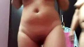 Nice boobs bouncing in casual chat