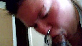 bbw blowjob with sucking and chubby cock