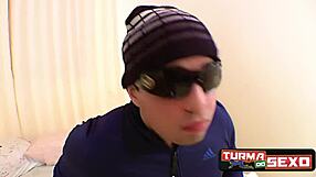 Latina Teen Pornstar Adores Cum in Amateur Brazilian Frotinha Scene