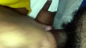 tonya sucking me good with ebony lips in homemade video