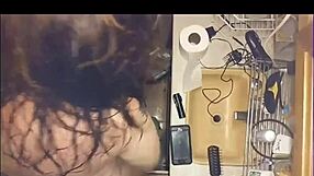 caught spying on wife in the shower