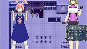 Chlap prohrává závod a chytá blondýně velký prsa na ulici!