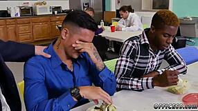 Young Straight Guys Party Naked with Muscular Tops Fucking