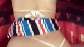 throwback video of couple gaucholuiz and santinha safadinha in lingerie